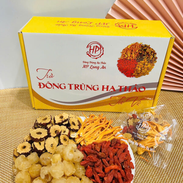 Trà Tứ Vị Đông Trùng Hạ Thảo